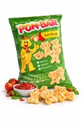 Pom-Bär Smažený bramborový snack s příchutí kečupu 50g